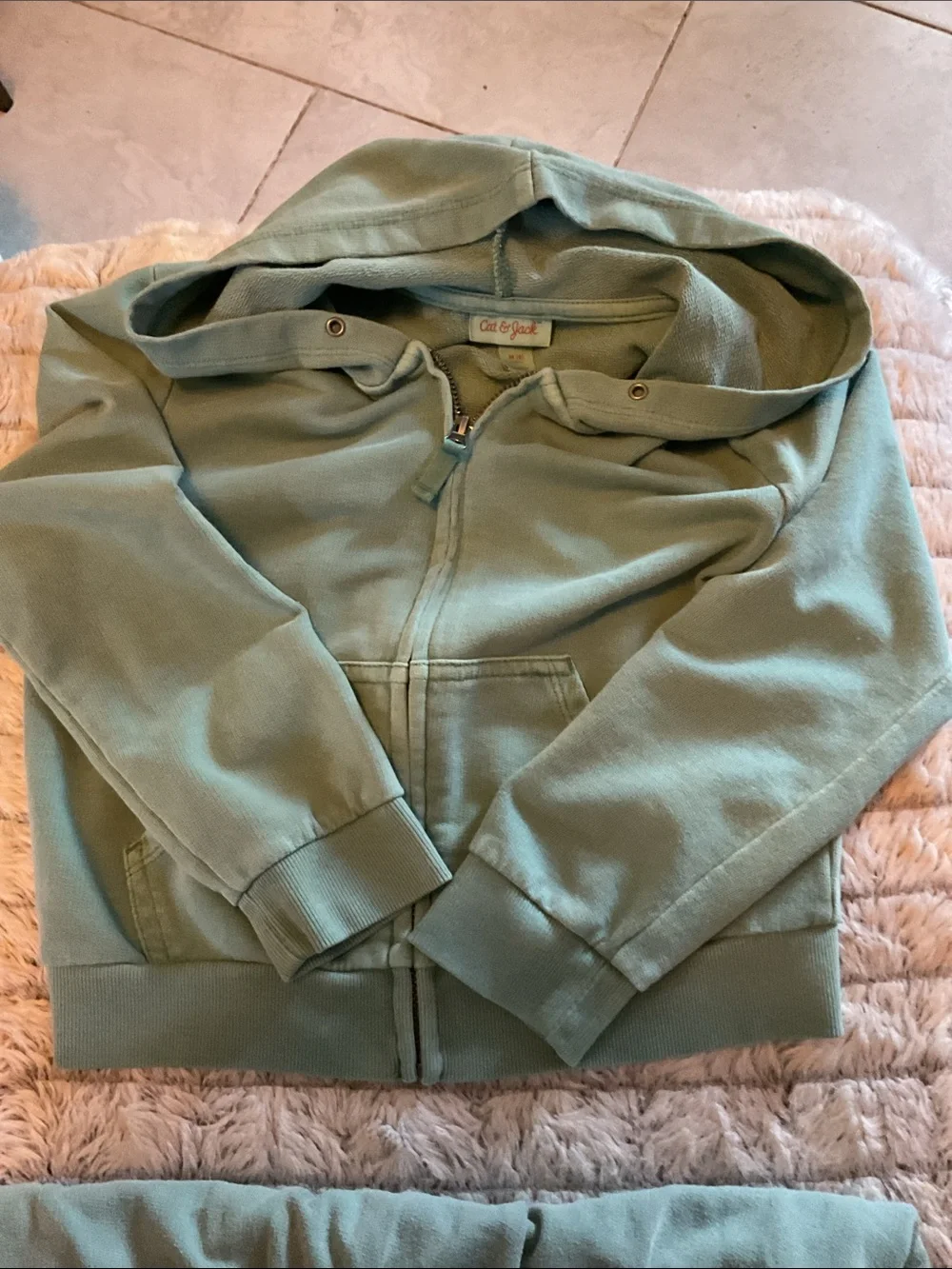 Cat and Jack Green Pull-On kids Shorts